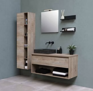 Meubles suspendus pour salles de bain