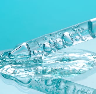 Hyaluronic acid serum for skin