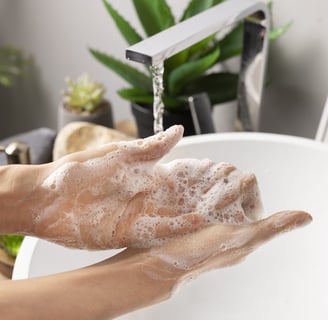 washing your hands