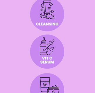 skincare routine with vitamin C
