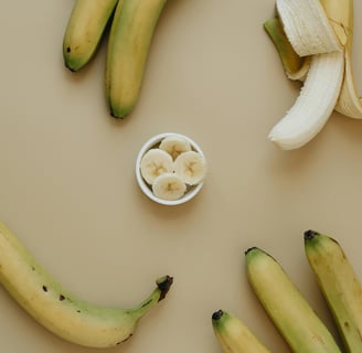 make banana pulp