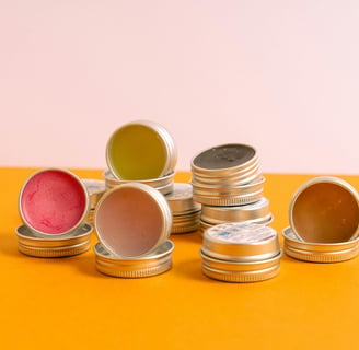 lip balm containers