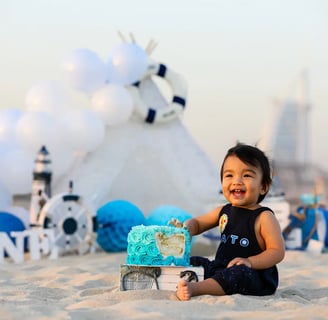 Cake Smash Photography Dubai