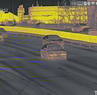 thermal tracking and recognition