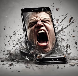 Angry and out of control