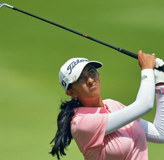 Aditi Ashok on golf coure