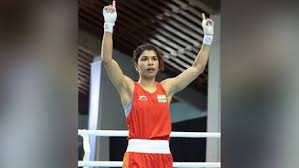 Nikhat Zareen victorious