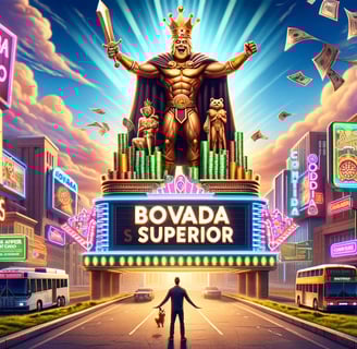Visually emphasizes Bovada's superiority over Chumba Casino