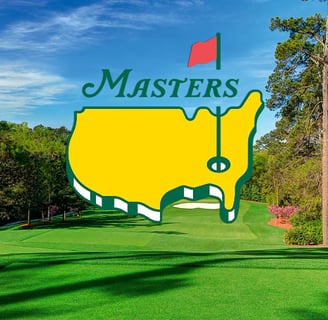 the masters tournament logo in Augusta National Golf Club