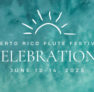 We are very please to be part of the Puerto Rican Flute Festival 2025
