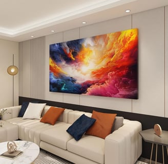 Abstract Wall art