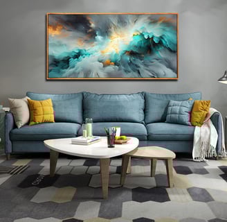 Abstract Canvas Wall Art