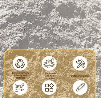 waterproof and fireproof soft flexible stone wall panels