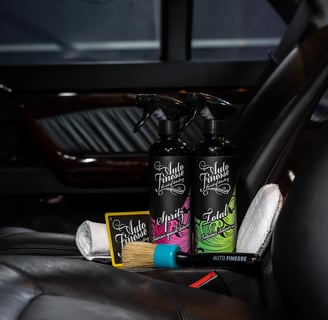 Kvalitní ekologické přípravky pro čištění interiérů aut.