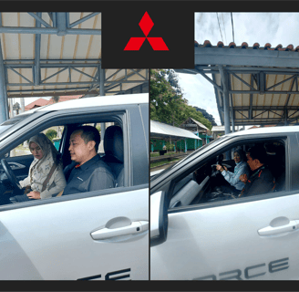 Gambar Test Drive Mitsubishi