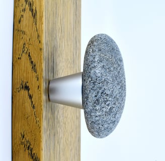 Beach stone pulls and knobs. Kitchen handles for dressers, cuppboards and cabinets. Rock door knobs 