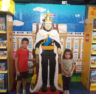 Tienda lego londre Carlos de inglaterra