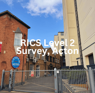 ekron surveyors rics level 2 survey Canham road acton