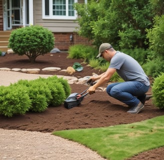 red and white flower garden