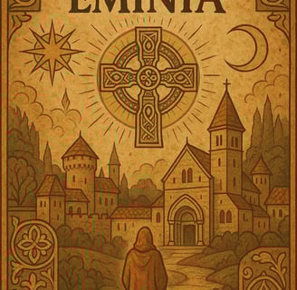 a book cover of a book with a picture of a monk