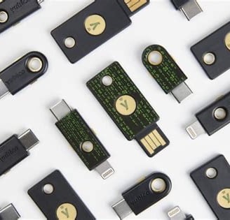 Yubi Key 2FA authentication keys for highest security