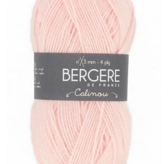 Laine calinou Rose barbapapa Bergère de FRANCE