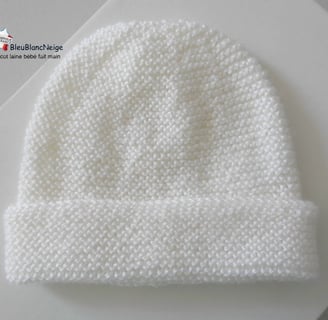 Bonnet et chaussons Lait tricot bebe laine