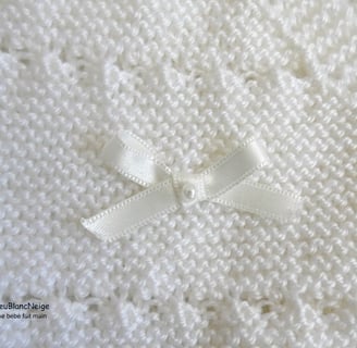 ensemble layette bb tricot fait main