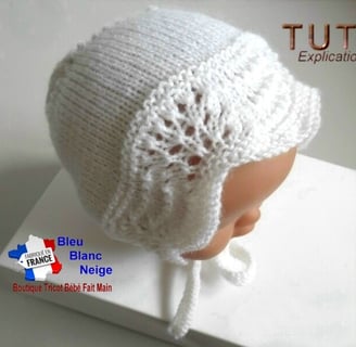 tuto patron pdf béguin tricot bebe 