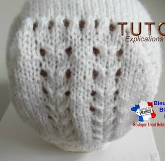 tuto patron pdf béguin tricot bebe 