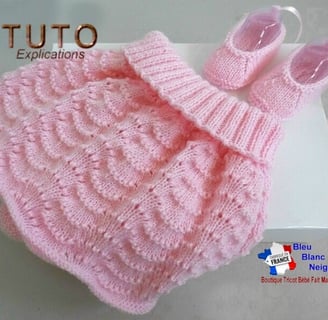 patron tuto jupe modèle tricot bb bleublancneige