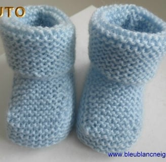 patron tricot bb chaussons gratuit
