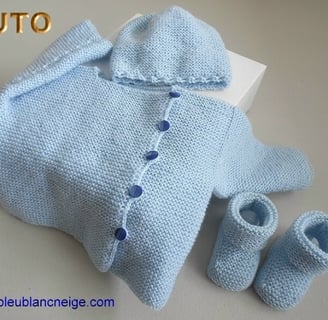 tuto tricot modèle bébé gratuit