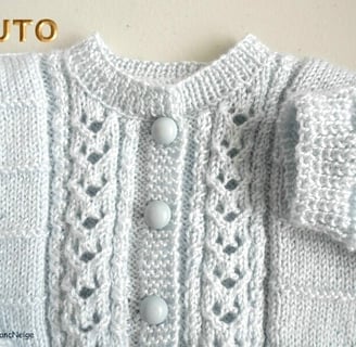 tuto tricot gilet enfant à tricoter patron bébé
