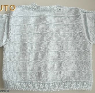 tuto tricot gilet enfant à tricoter patron bébé