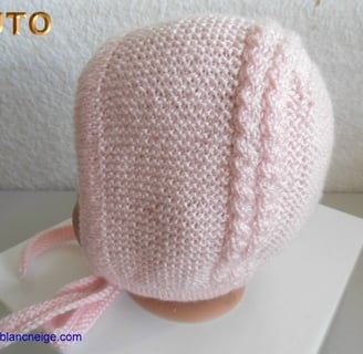 tuto béguin et chaussons princesse charlotte