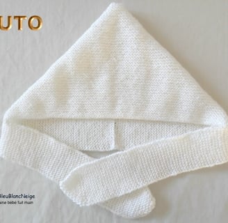 Tuto pantalon bonnet bebe PDF  Bleublancneige
