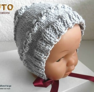 Modèle layette patron à tricoter