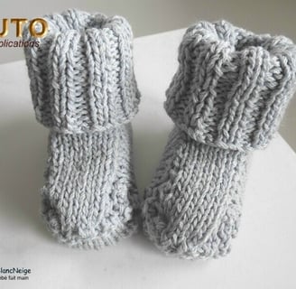 Modèle layette patron à tricoter