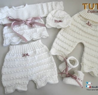 Modèle layette patron à tricoter