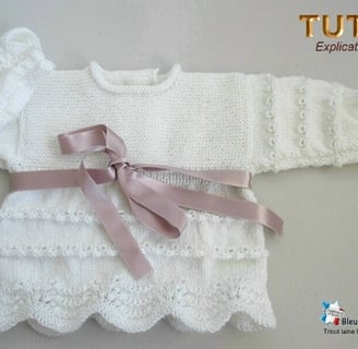 Modèle layette patron à tricoter