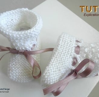 Modèle layette patron à tricoter