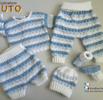 tuto tricot bébé modèle facile