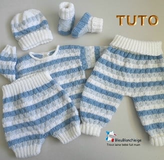 tuto tricot bébé modèle facile