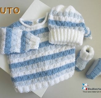 tuto tricot bébé modèle facile