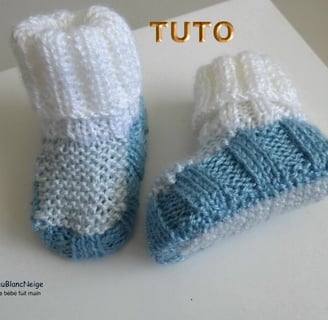 tuto tricot bébé modèle facile