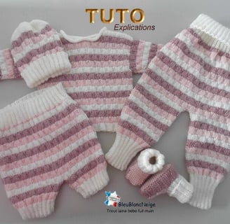 tuto tricot bébé modèle facile