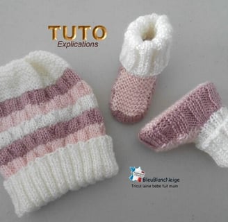 tuto tricot bébé modèle facile
