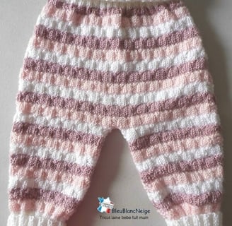 tuto tricot bébé pantalon facile