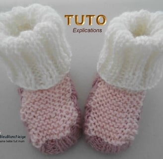 tuto tricot bébé, modèle layette à tricoter, patron vêtement bb